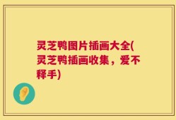 灵芝鸭图片插画大全(灵芝鸭插画收集，爱不释手)