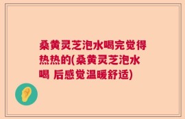 桑黄灵芝泡水喝完觉得热热的(桑黄灵芝泡水喝 后感觉温暖舒适)