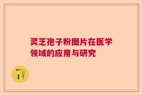 灵芝孢子粉图片在医学领域的应用与研究