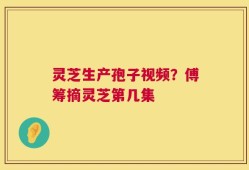 灵芝生产孢子视频？傅筹摘灵芝第几集