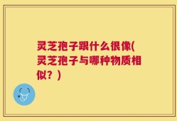 灵芝孢子跟什么很像(灵芝孢子与哪种物质相似？)