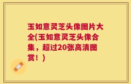 玉如意灵芝头像图片大全(玉如意灵芝头像合集，超过20张高清图赏！)