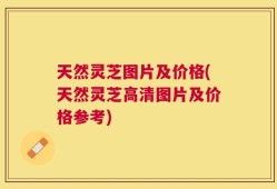 天然灵芝图片及价格(天然灵芝高清图片及价格参考)