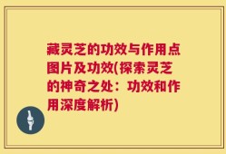藏灵芝的功效与作用点图片及功效(探索灵芝的神奇之处：功效和作用深度解析)
