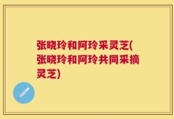 张晓玲和阿玲采灵芝(张晓玲和阿玲共同采摘灵芝)