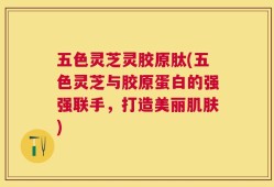 五色灵芝灵胶原肽(五色灵芝与胶原蛋白的强强联手，打造美丽肌肤)
