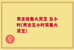 男主收集火灵芝 五小时(男主五小时采集火灵芝)
