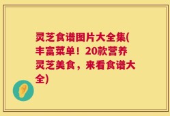 灵芝食谱图片大全集(丰富菜单！20款营养灵芝美食，来看食谱大全)