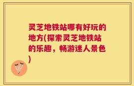 灵芝地铁站哪有好玩的地方(探索灵芝地铁站的乐趣，畅游迷人景色)