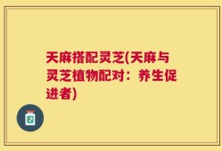 天麻搭配灵芝(天麻与灵芝植物配对：养生促进者)