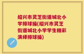 绍兴市灵芝街道城北小学排球操(绍兴市灵芝街道城北小学学生精彩演绎排球操)