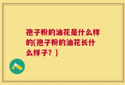 孢子粉的油花是什么样的(孢子粉的油花长什么样子？)