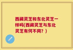 西藏灵芝和东北灵芝一样吗(西藏灵芝与东北灵芝有何不同？)
