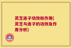 灵芝连子功效和作用(灵芝与连子的功效及作用分析)