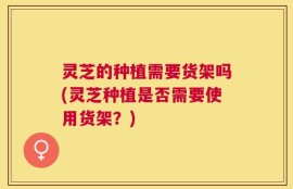 灵芝的种植需要货架吗(灵芝种植是否需要使用货架？)