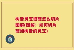 树舌灵芝很硬怎么切片图解(图解：如何切片硬如树舌的灵芝)