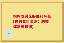 狗狗吃灵芝好处和坏处(狗狗食用灵芝：利弊你需要知道)