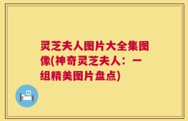 灵芝夫人图片大全集图像(神奇灵芝夫人：一组精美图片盘点)