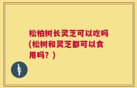 松柏树长灵芝可以吃吗(松树和灵芝都可以食用吗？)