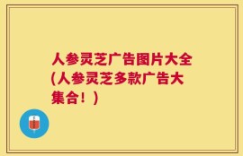 人参灵芝广告图片大全(人参灵芝多款广告大集合！)