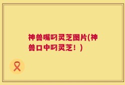 神兽嘴叼灵芝图片(神兽口中叼灵芝！)