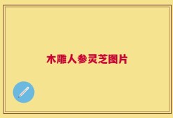 木雕人参灵芝图片