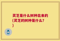 灵芝是什么树种出来的(灵芝的树种是什么？)