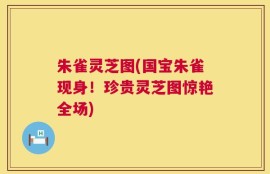 朱雀灵芝图(国宝朱雀现身！珍贵灵芝图惊艳全场)