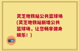 灵芝地铁站公共篮球场(灵芝地铁站新增公共篮球场，让您畅享健身娱乐！)