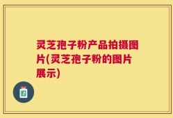 灵芝孢子粉产品拍摄图片(灵芝孢子粉的图片展示)