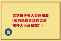 灵芝摆件多大合适摆放(如何选择合适的灵芝摆件大小及摆放？)