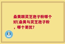 桑黄跟灵芝孢子粉哪个好(桑黄与灵芝孢子粉，哪个更优？