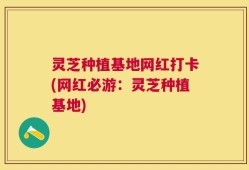 灵芝种植基地网红打卡(网红必游：灵芝种植基地)
