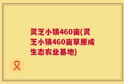 灵芝小镇460亩(灵芝小镇460亩草原成生态农业基地)