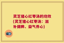 灵芝猪心红枣汤的功效(灵芝猪心红枣汤：滋补健脾、益气养心)