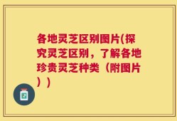 各地灵芝区别图片(探究灵芝区别，了解各地珍贵灵芝种类（附图片）)