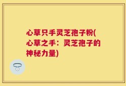 心草只手灵芝孢子粉(心草之手：灵芝孢子的神秘力量)