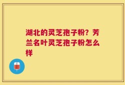 湖北的灵芝孢子粉？芳兰名叶灵芝孢子粉怎么样