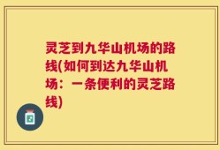 灵芝到九华山机场的路线(如何到达九华山机场：一条便利的灵芝路线)