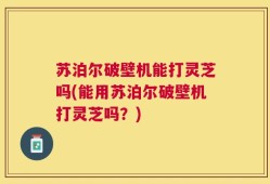 苏泊尔破壁机能打灵芝吗(能用苏泊尔破壁机打灵芝吗？)