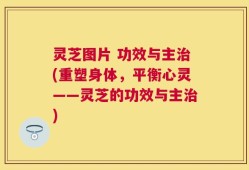 灵芝图片 功效与主治(重塑身体，平衡心灵——灵芝的功效与主治)