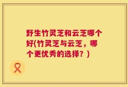 野生竹灵芝和云芝哪个好(竹灵芝与云芝，哪个更优秀的选择？)