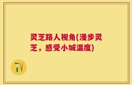 灵芝路人视角(漫步灵芝，感受小城温度)
