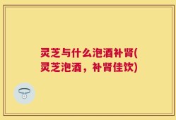 灵芝与什么泡酒补肾(灵芝泡酒，补肾佳饮)