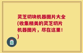 灵芝切块机器图片大全(收集精美的灵芝切片机器图片，尽在这里！)
