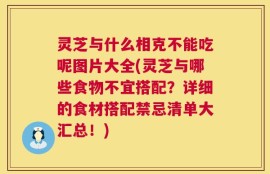 灵芝与什么相克不能吃呢图片大全(灵芝与哪些食物不宜搭配？详细的食材搭配禁忌清单大汇总！)