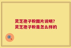 灵芝孢子粉图片说明？灵芝孢子粉是怎么样的