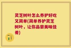 灵芝树叶怎么养护好吃又简单(简单养护灵芝树叶，让你品尝美味佳肴)