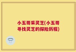 小五哥采灵芝(小五哥寻找灵芝的探险历程)