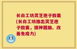 长白工坊灵芝孢子胶囊(长白工坊推出灵芝孢子胶囊，提神醒脑、改善免疫力)